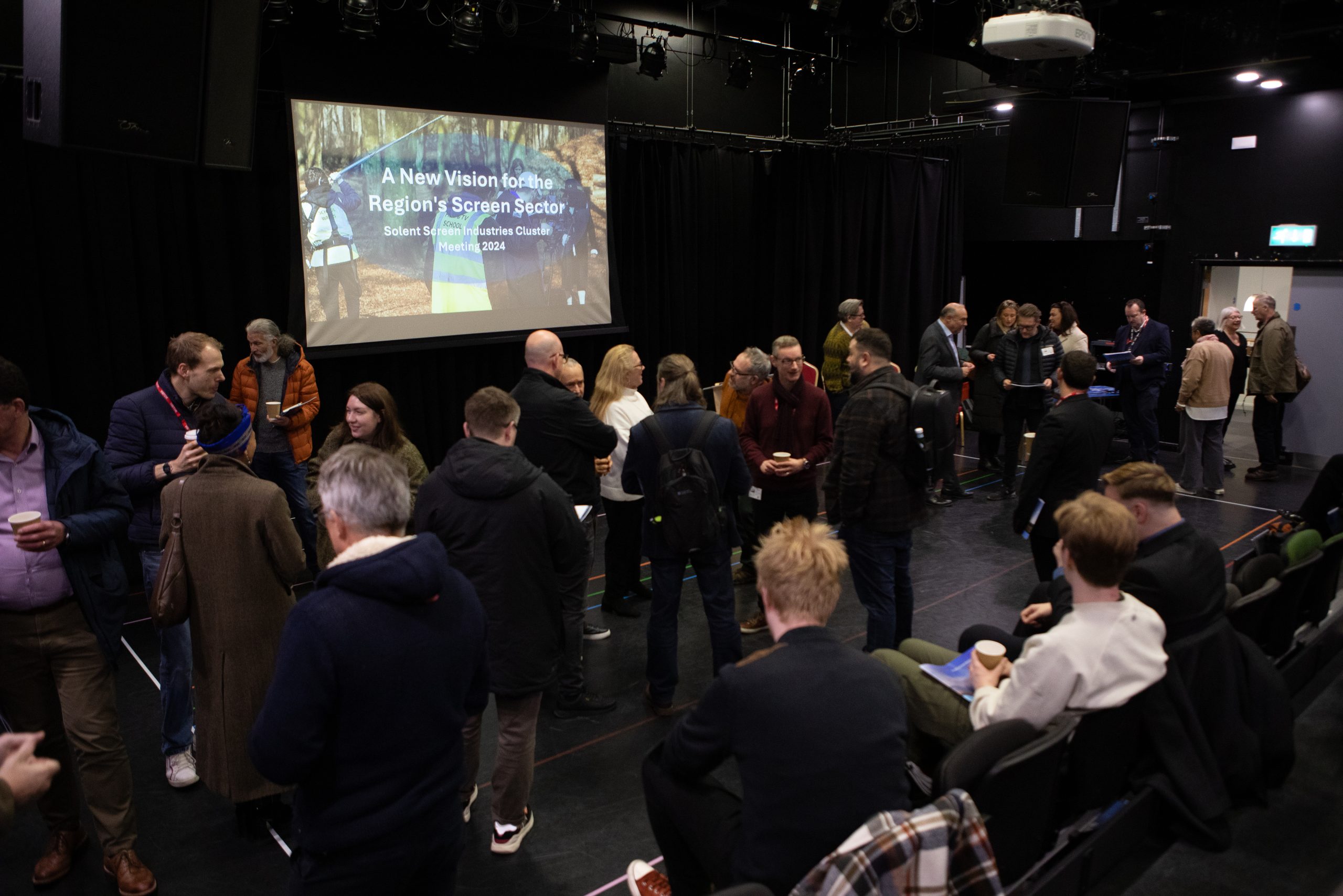 Crowd at an event