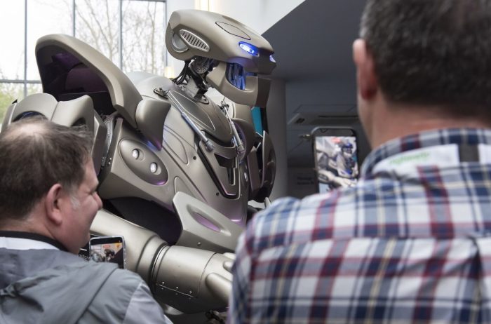 Titan the Robot at Solent FutureScape